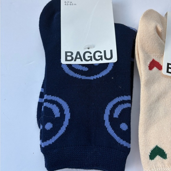 Set of 2 NWT BAGGU Socks - Picture 3 of 11